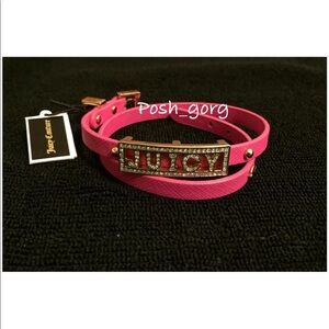 Juicy Couture PAVE JUICY DOUBLE WRAP BRACELET